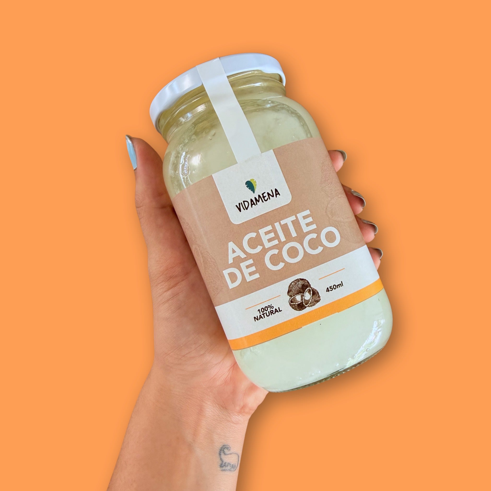 Aceite de Coco Vidamena 450 ml.