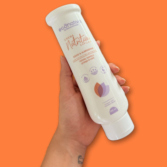 Acondicionador / Crema Nutritiva Capilar Coco y Almendras 280 gr.