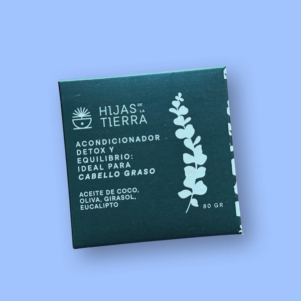 Acondicionador Detox y Equilibrio Ideal para Cabello Graso Hijas de la Tierra 80 gr. - Secondary