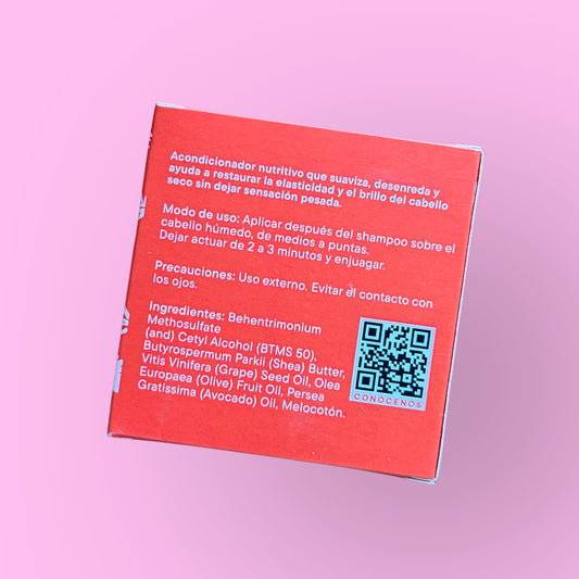 Acondicionador Nutrición e Hidratación Ideal para Cabello Seco Hijas de la Tierra 80 gr.