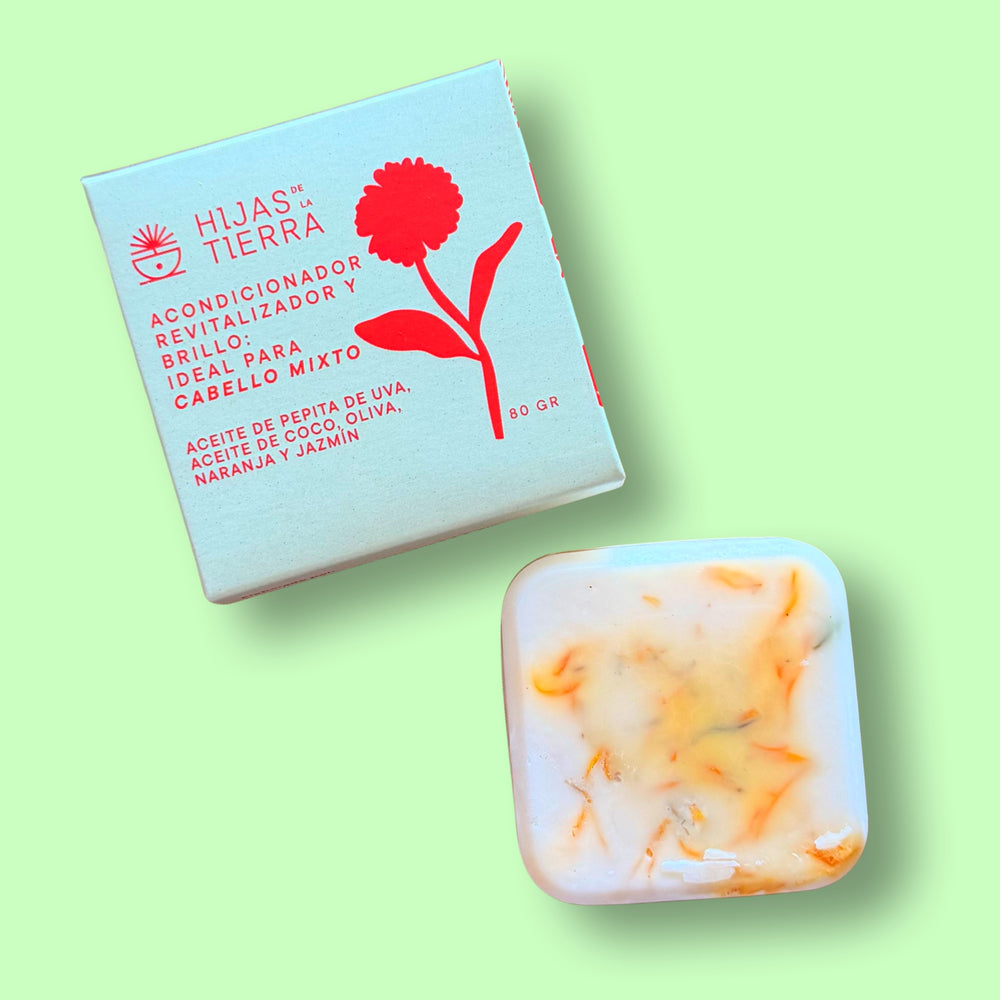 Acondicionador Revitalizador y Brillo para Cabello Mixto Hijas de la tierra 80gr.