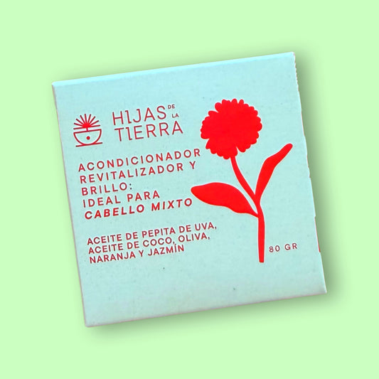 Acondicionador Revitalizador y Brillo para Cabello Mixto Hijas de la tierra 80gr.