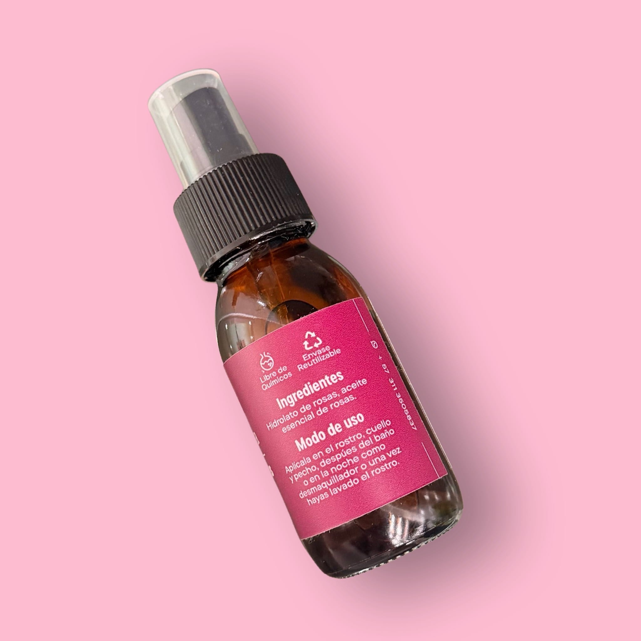 
Agua de Rosas Amapola 65 ml.