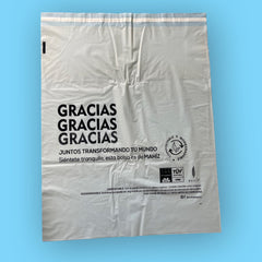 Bolsas Biodegradables E-Commerce XL Mahíz x 25 Und. 50×60 cm
