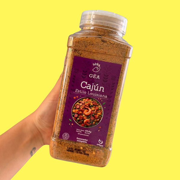 Cajún Estilo Louisiana Gea 454 gr. y 55 gr.