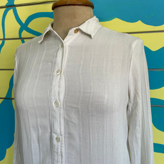 Camisa Algodon Blanca