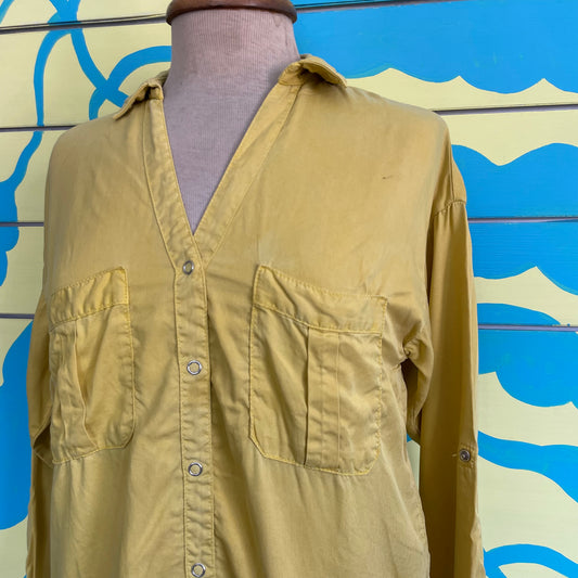 Camisa Amarillo Quemado