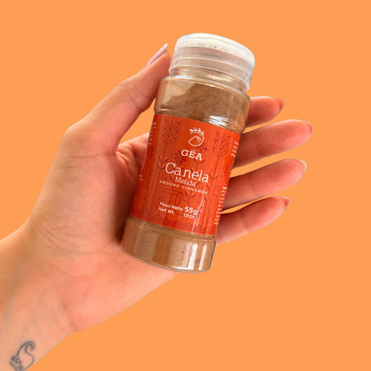 
Canela Molida Gea 454 gr. y 55 gr.