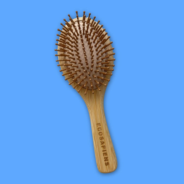 Cepillo de Bambú para Cabello Redondo Ecosapiens