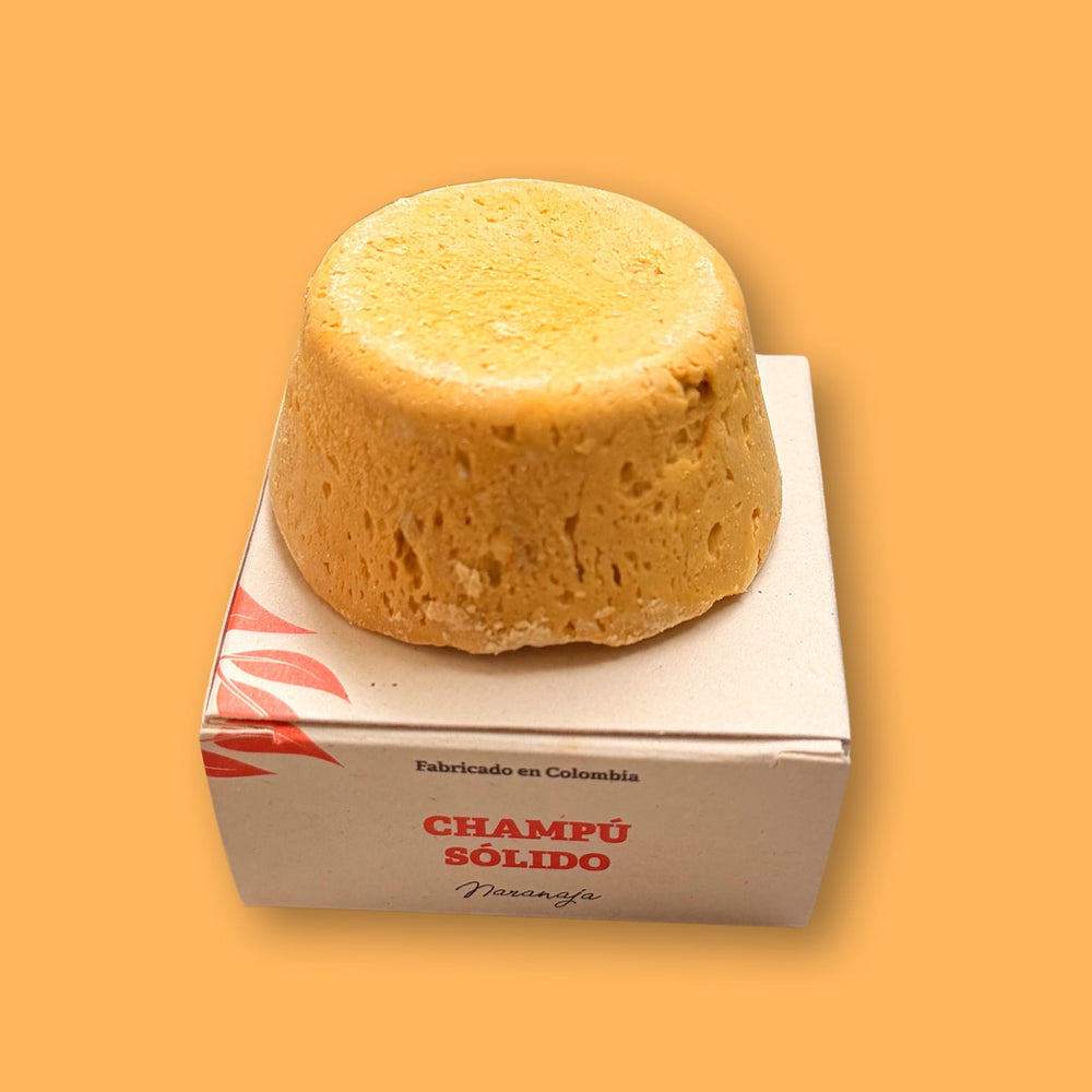 Champú Sólido de Naranja Oiris 70 gr.