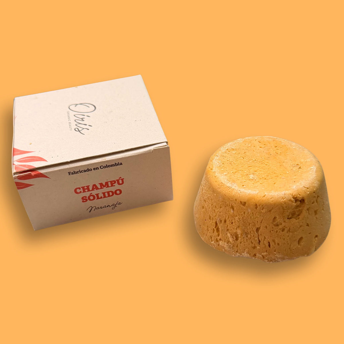 Champú Sólido de Naranja Oiris 70 gr.