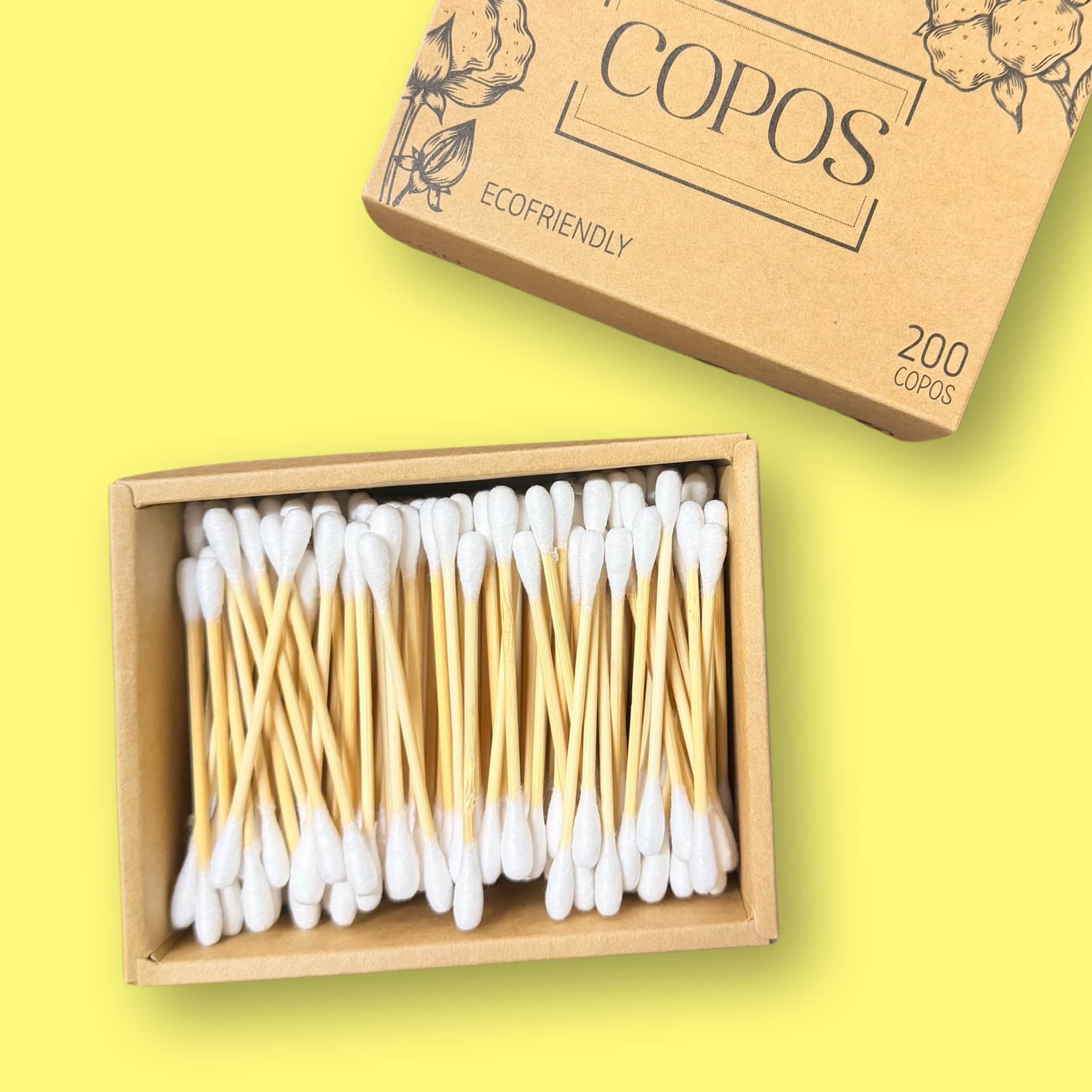 Copitos Ecológicos Ecosapiens x 200 Und.
