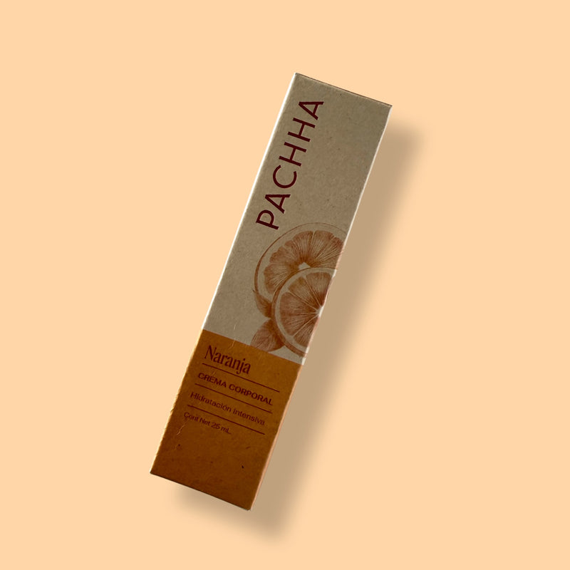 Crema Hidratante Corporal Naranja Pachha 85 ml. y 25 ml. - Image 5