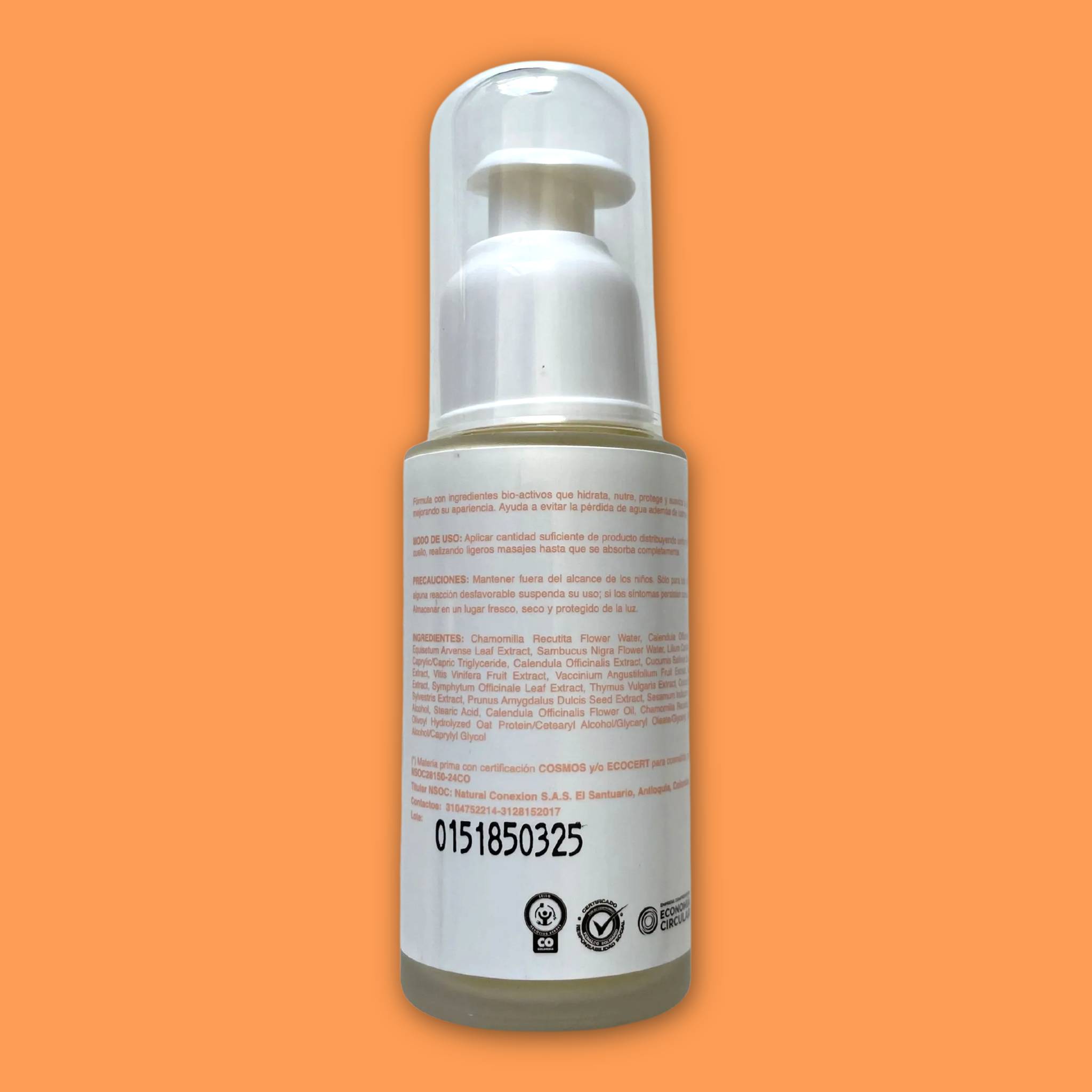 Crema Complejo Revitalizante con Caléndula y Manzanilla 60 ml. Natural Conexión