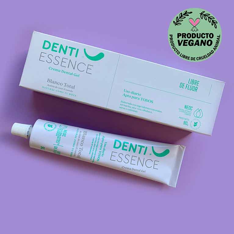 
Crema Dental sin Flúor Blanco Total 90 gr. Denti Essence