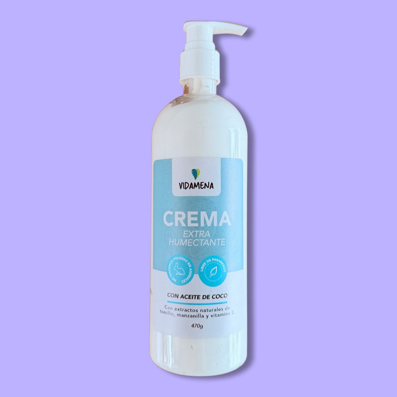 Crema Extra Humectante Corporal 470 gr. Vidamena - Image 1