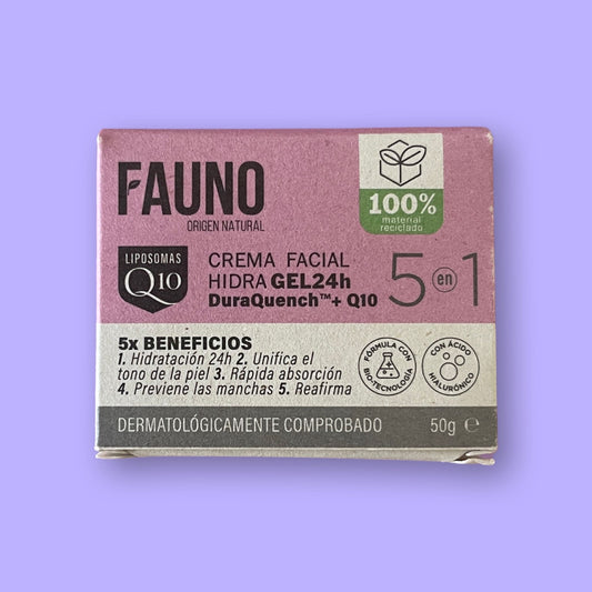 Crema Facial Hidra Gel 24h 50 gr. Fauno