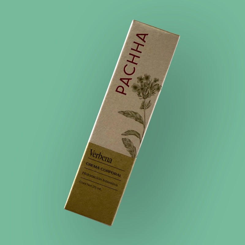 Crema Hidratante Corporal Verbena Pachha 85 ml. y 25 ml. - Image 6