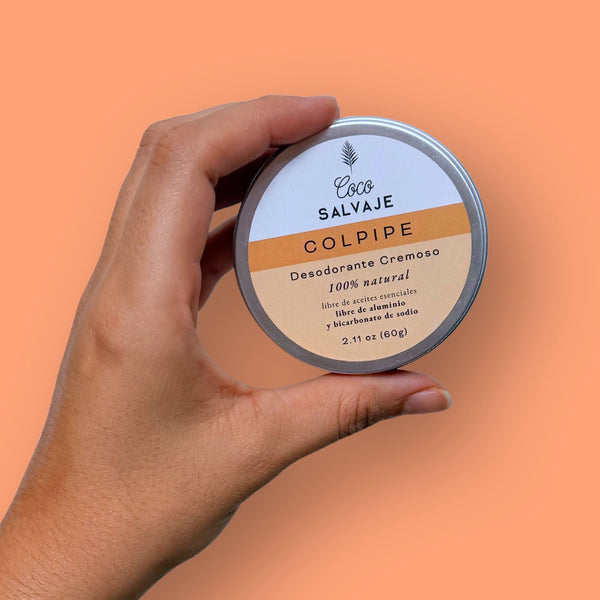 Desodorante Cremoso Colpipe para Piel Sensible Coco Salvaje 60 gr. - Secondary