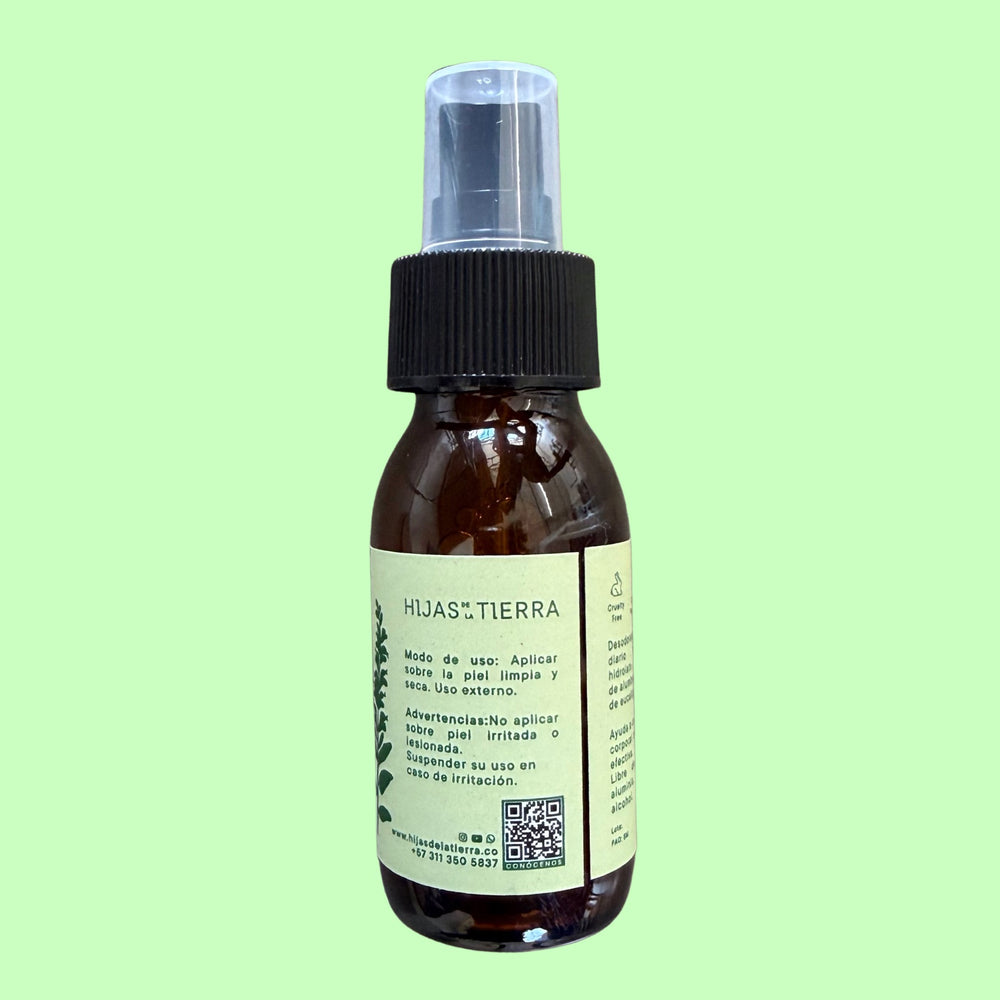 Desodorante Natural en Spray de Salvia y Eucalipto Hijas de la Tierra 60 ml.