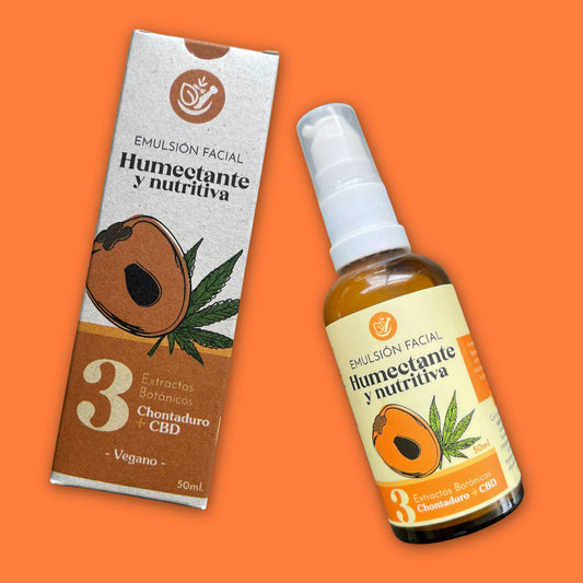 Emulsión Facial Humectante y Nutritiva 50 ml. Santo Remedio
