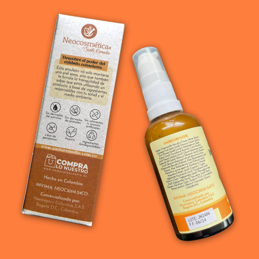 Emulsión Facial Humectante y Nutritiva 50 ml. Santo Remedio