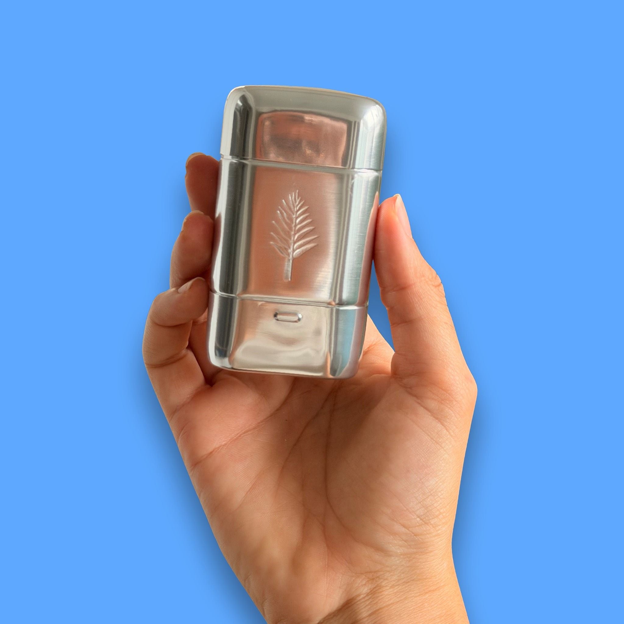 Estuche Metálico de Aluminio para Desodorante Ecológico Coco Salvaje