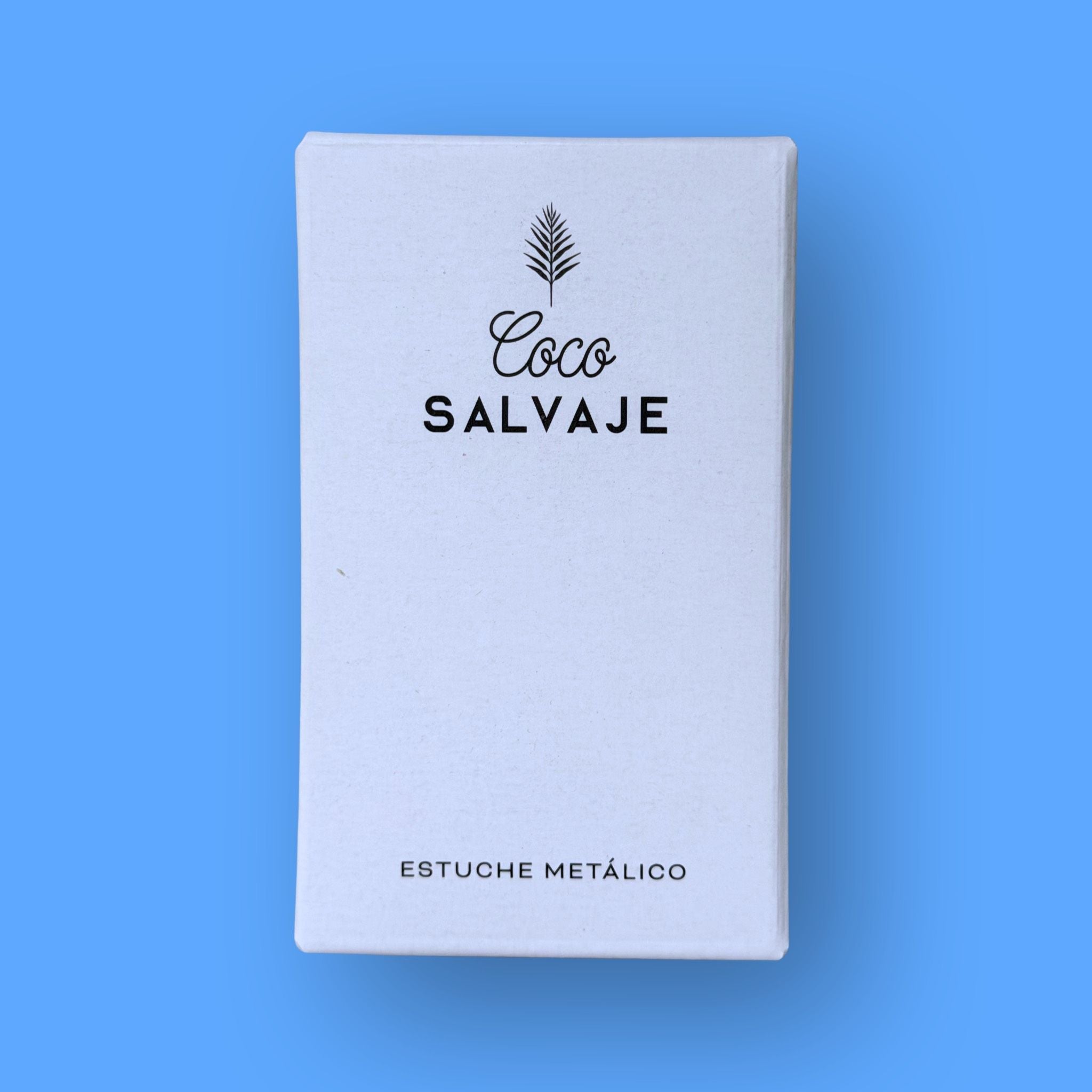 Estuche Metálico de Aluminio para Desodorante Ecológico Coco Salvaje