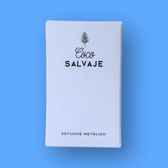 Estuche Metálico de Aluminio para Desodorante Ecológico Coco Salvaje