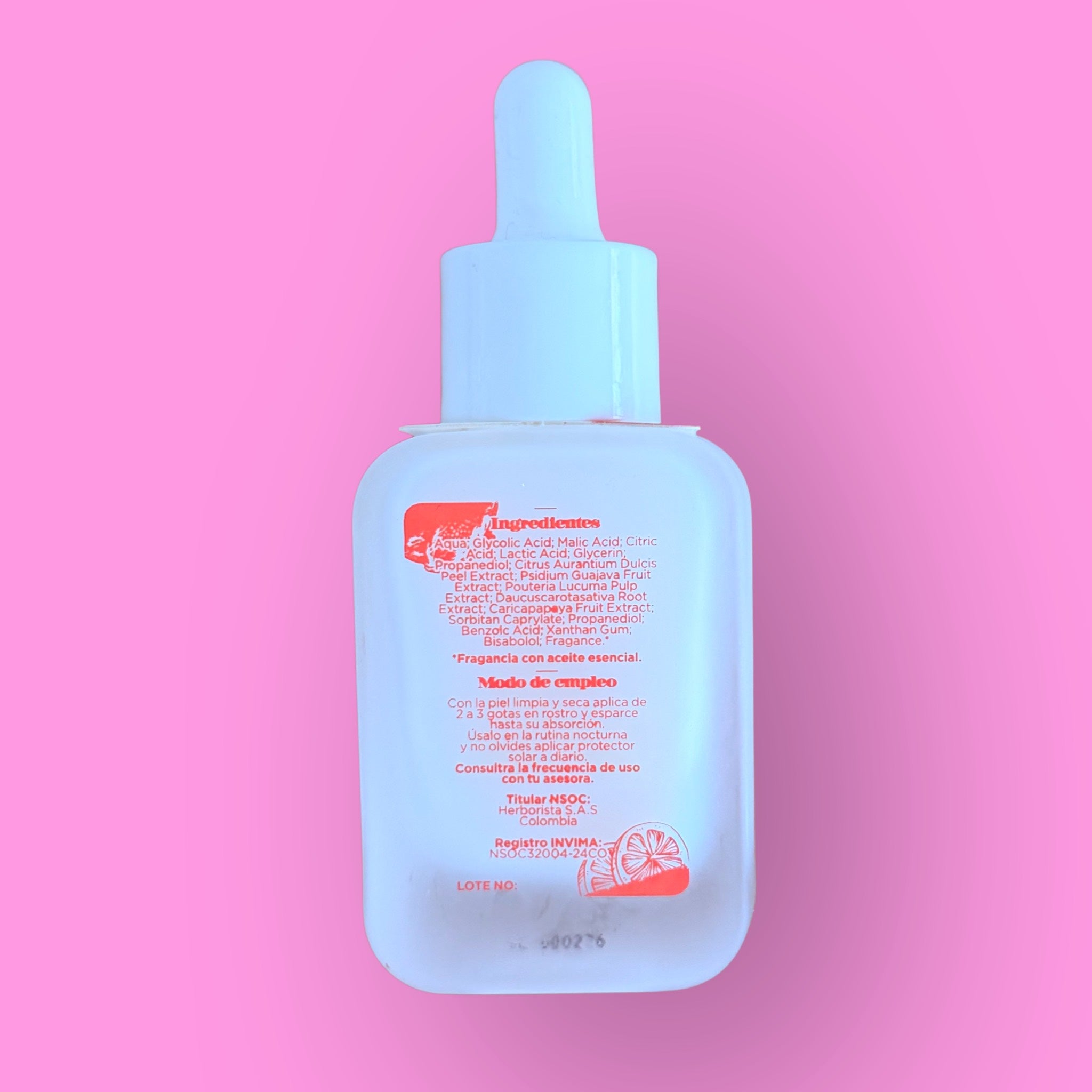 Exfoliante Facial con Alfahidroxiácidos (AHA) Selvoria 30 ml.