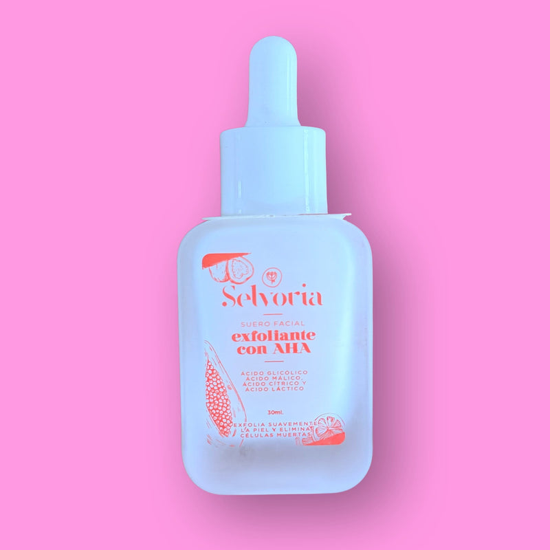 Exfoliante Facial con Alfahidroxiácidos (AHA) Selvoria 30 ml. - Image 1