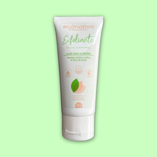 Exfoliante de Aloe Vera y Pepino 60 gr. Natural Conexion