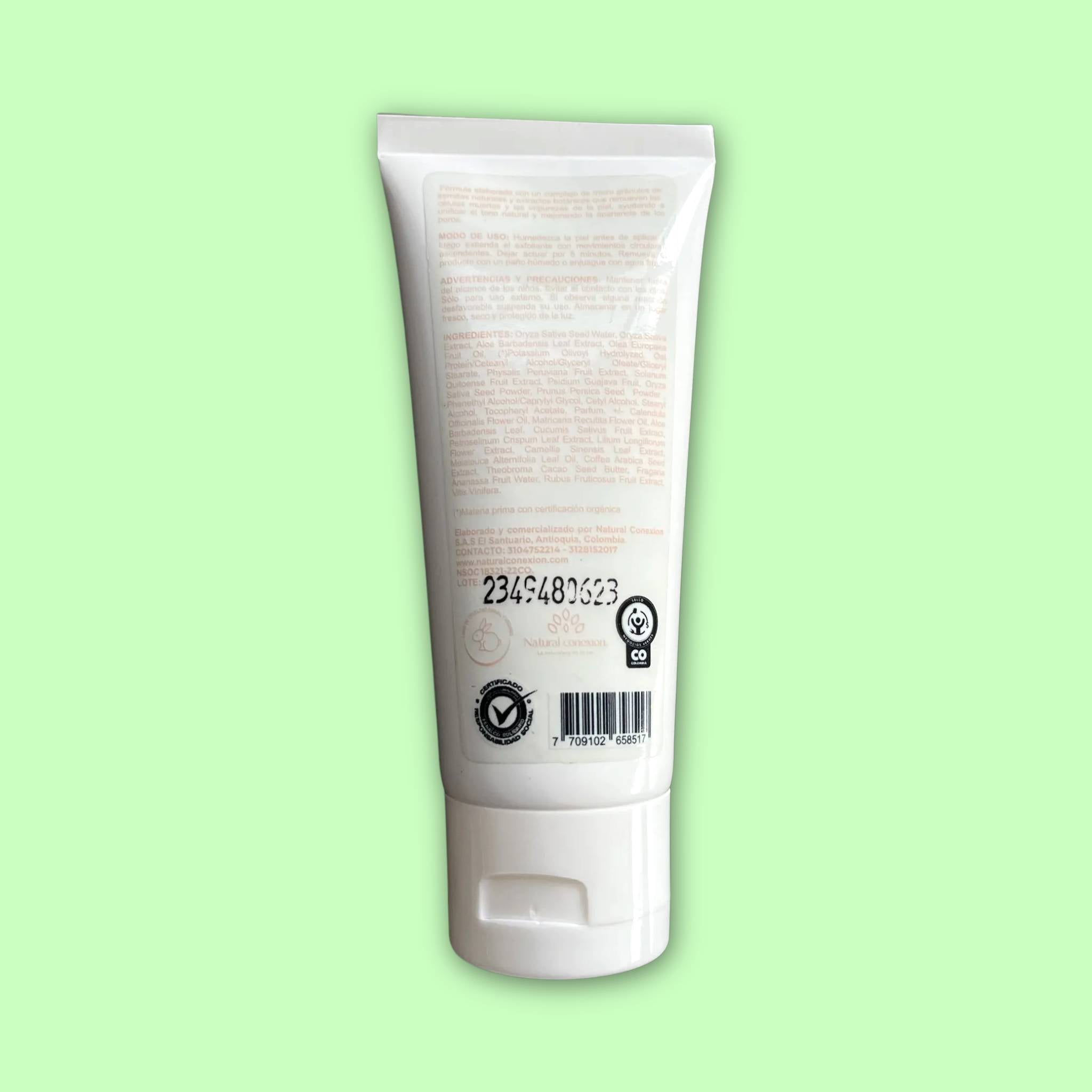 Exfoliante de Aloe Vera y Pepino 60 gr. Natural Conexion
