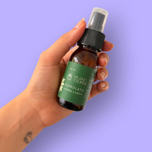 Hidrolato de Lavanda y Menta 60 ml. Hijas de la Tierra