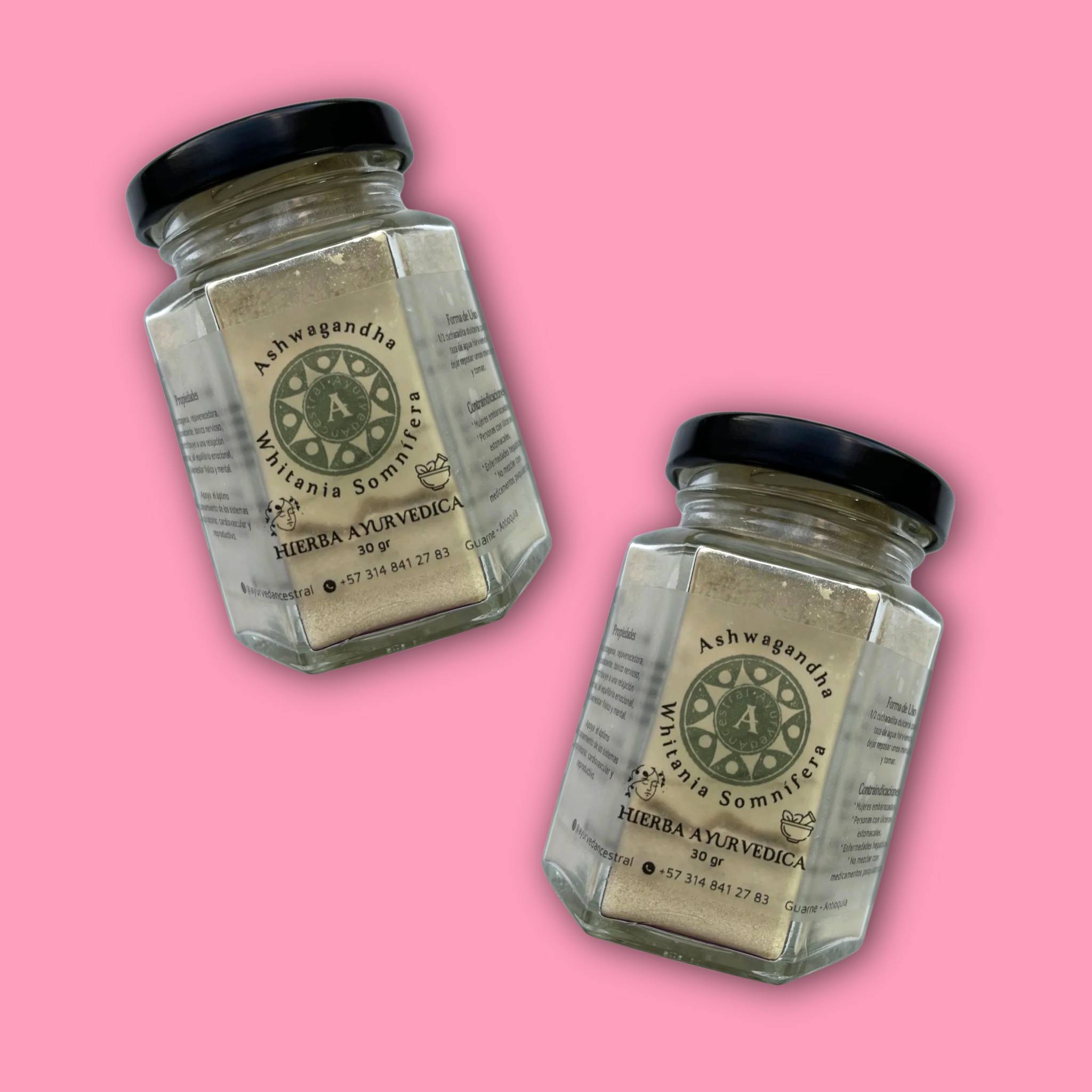 Hierbas Ayurvédicas - Ashwagandha Ayurveda Ancestral 30gr.