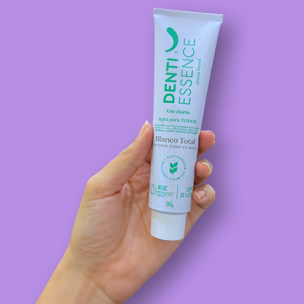 Crema Dental sin Flúor Blanco Total 90 gr. Denti Essence - Secondary