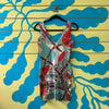 Vestido corto estampado