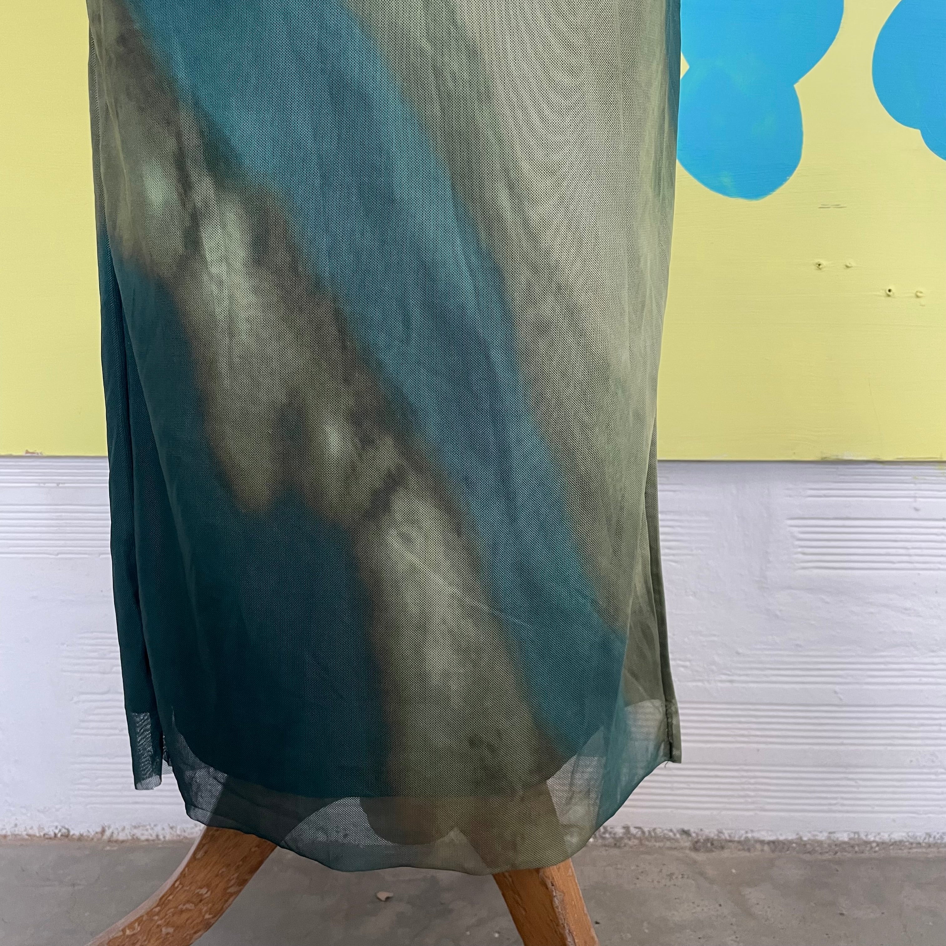 Vestido Estraple Verde