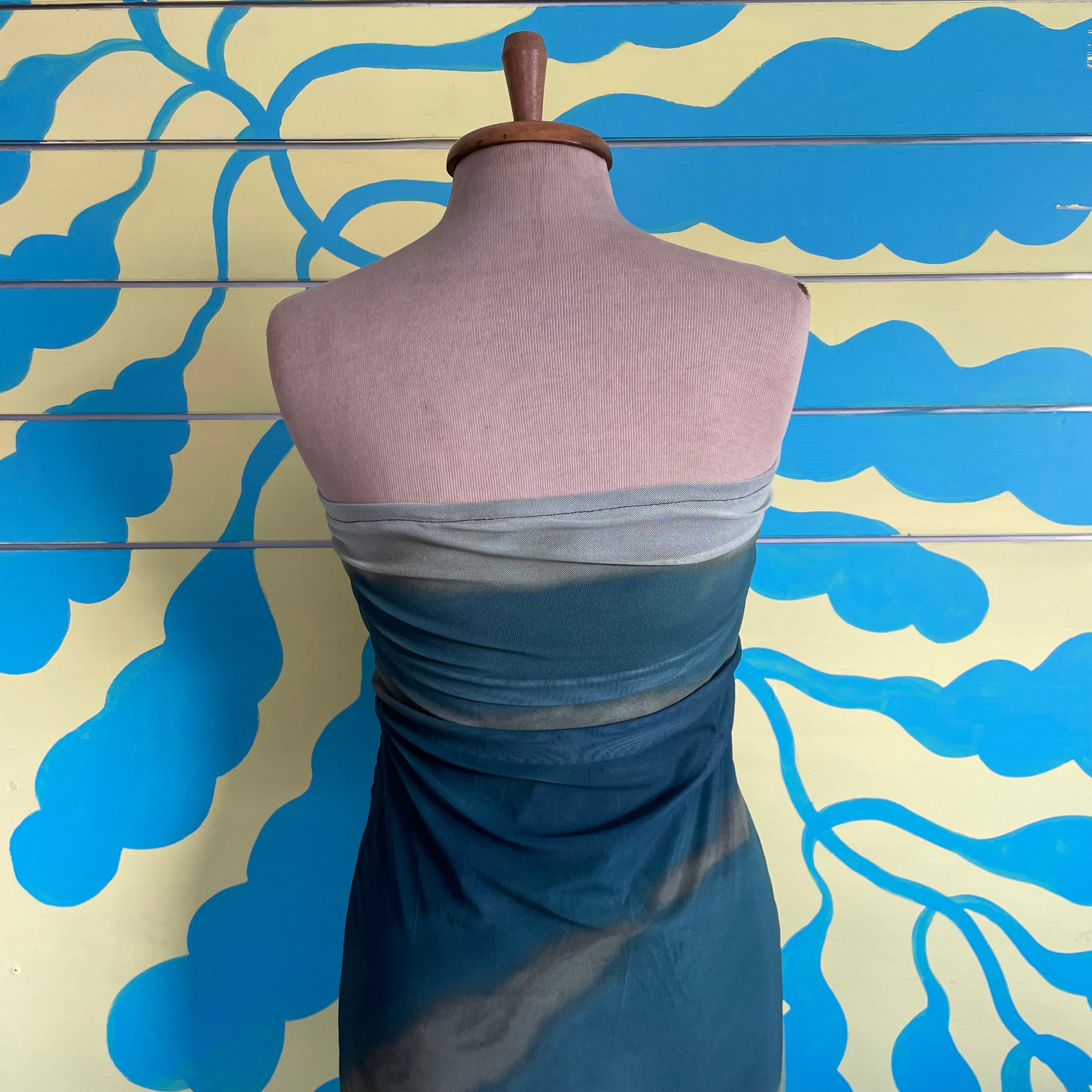 Vestido Estraple Verde