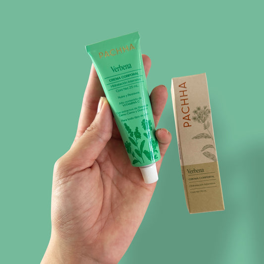 Crema Hidratante Corporal Verbena Pachha 85 ml. y 25 ml.