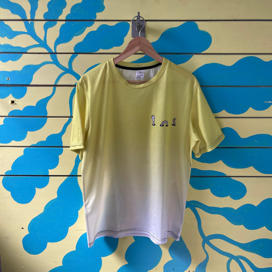 Camiseta hombre Sin marca amarilla