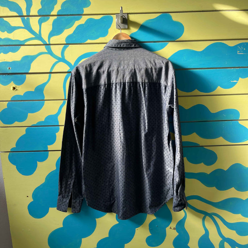Camisa azul con lunares Zara Man - Image 2