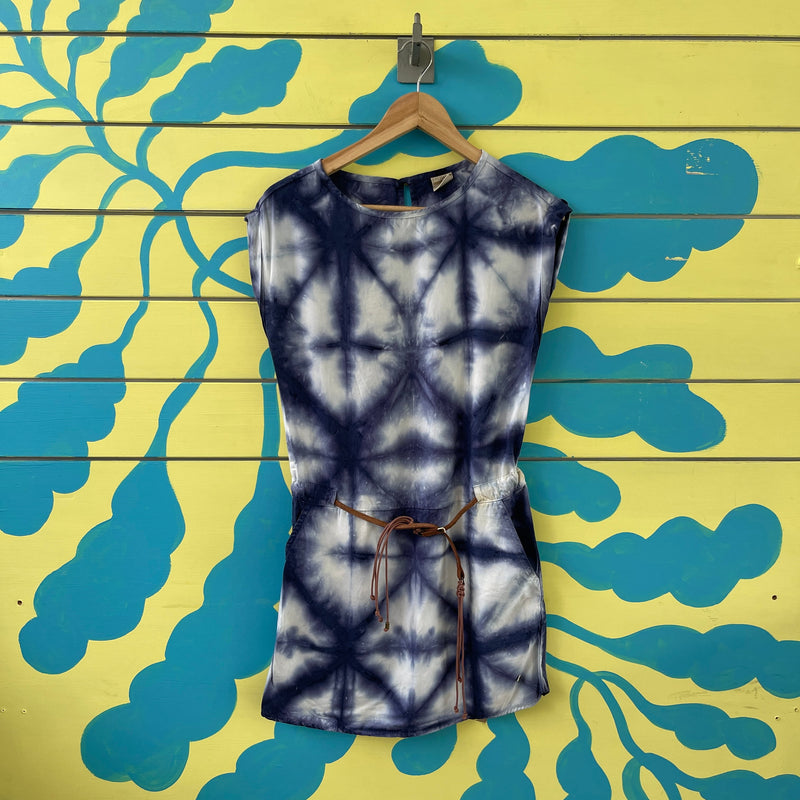 Vestido Azul -blanco - Image 1