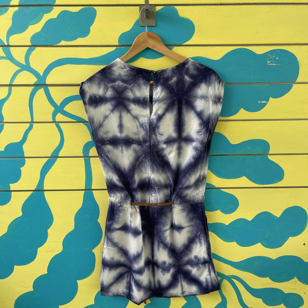 Vestido Azul -blanco - Secondary