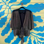 Blusa brillante dorada - Thumbnail 1