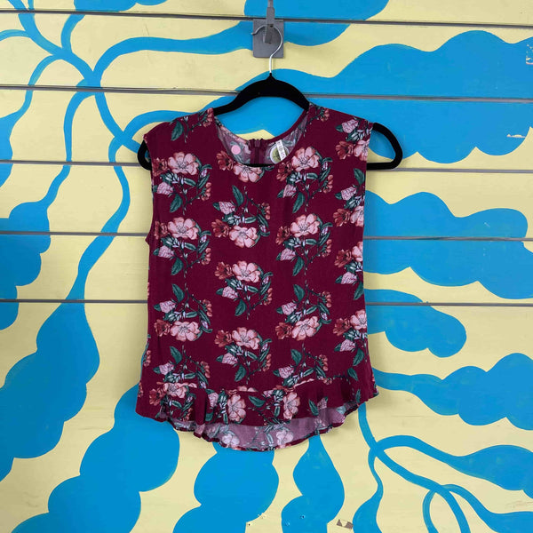 Blusa vinotinto