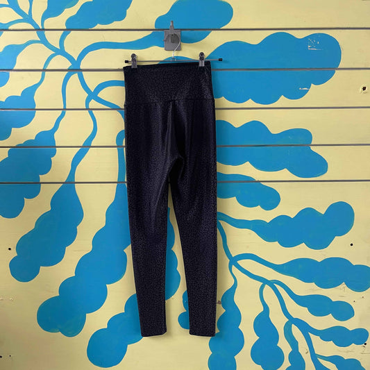 Leggin negro con animal print