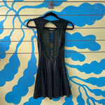 Vestido verde y negro - Thumbnail 2