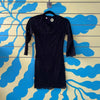 Vestido negro con encaje