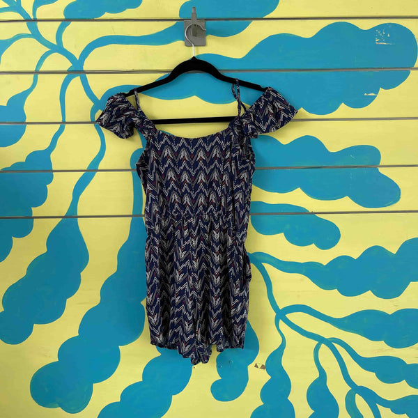 Enterizo Short Azul